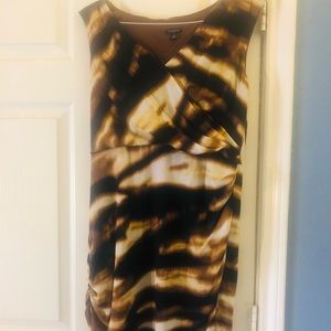 An Taylor Tie Dye Dress Size 10 Chiffon